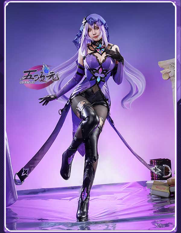 五次元 基萌 崩壊スターレイル コスプレ スタレ ブラックスワン 衣装