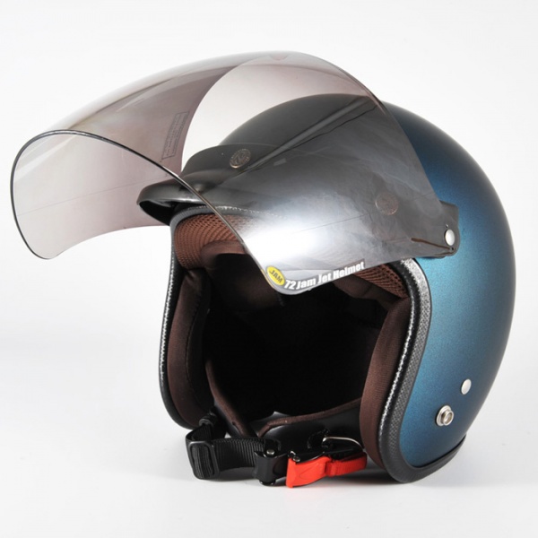 スクエアシールド(FM+イエロー) バイク ヘルメット | ジェット