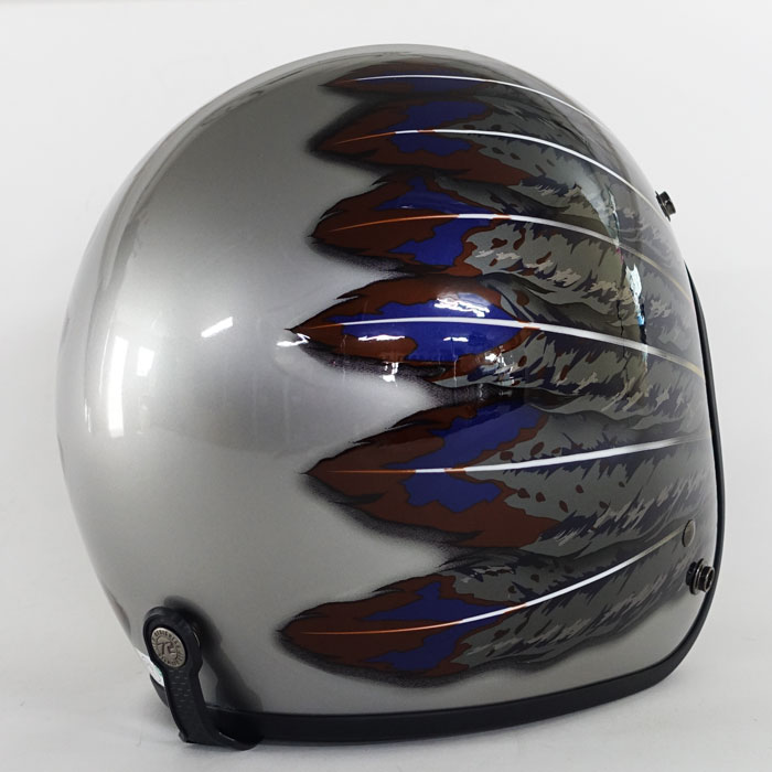 IWAKI Fifty one Feather Design | ジェットヘルメット | 72JAM ジャム