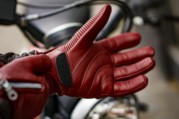 小物 OURLEGACY BIKER GLOVE Currant Red Nappa 小物 OURLEGACY BIKER