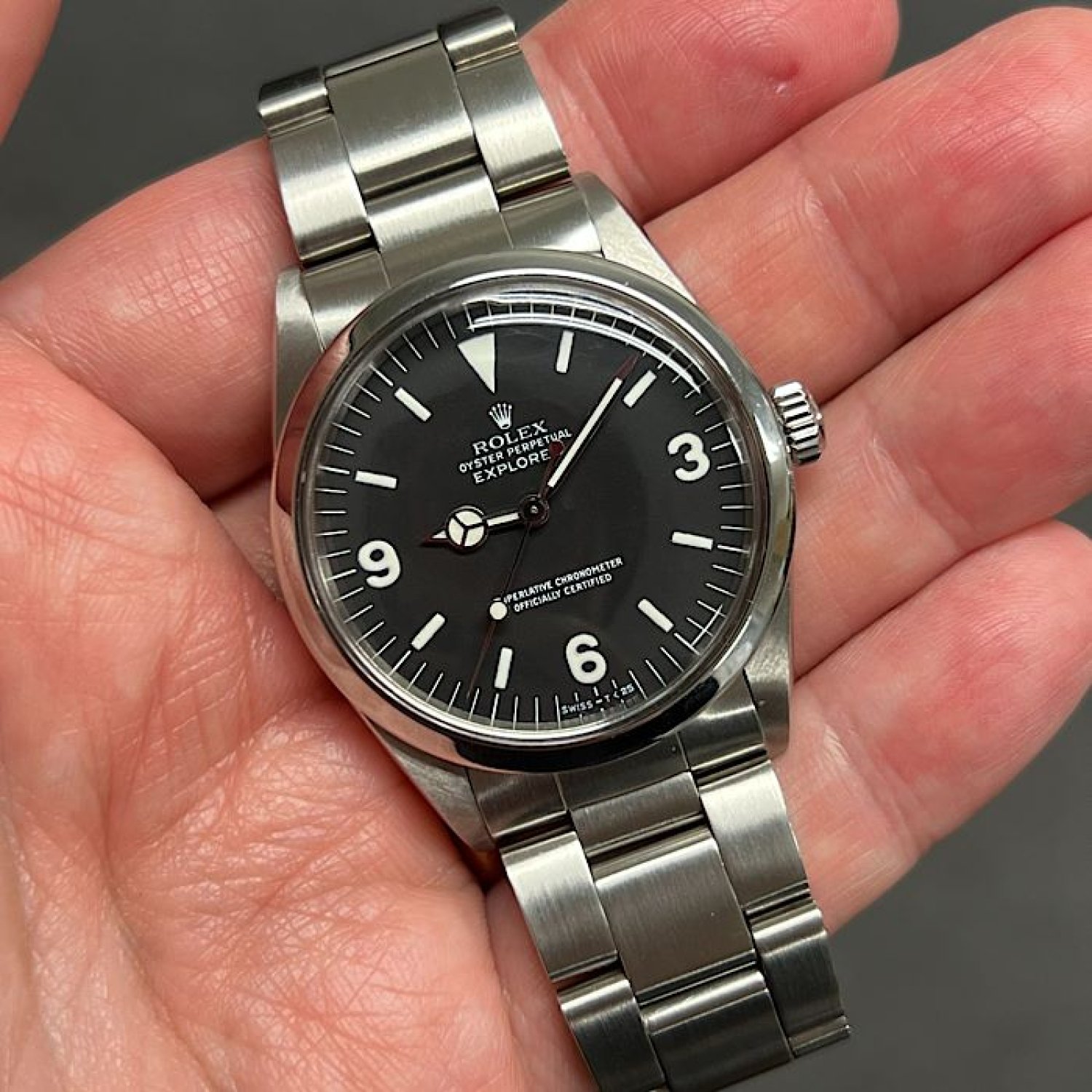 ロレックス エクスプローラーI Ref.1016 ブラック369 ヴィンテージ