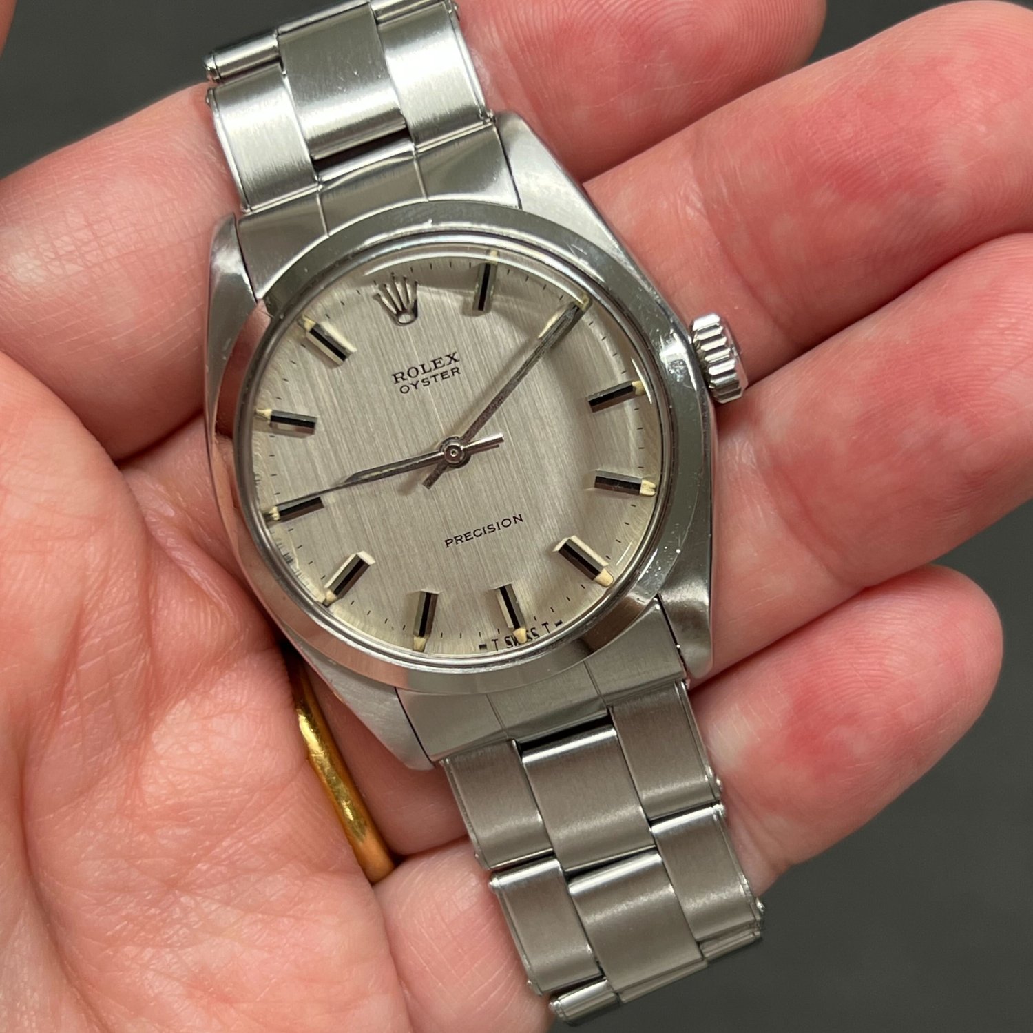 ロレックス オイスター Ref.6426 シルバーダイヤル ヴィンテージ