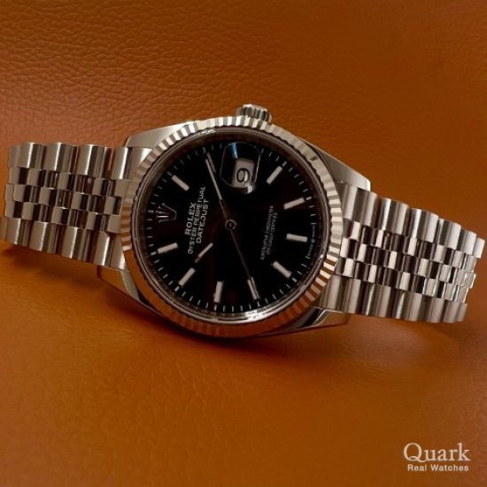 ロレックス デイトジャスト36 Ref.126234 ピンクローマVI&IXダイヤ