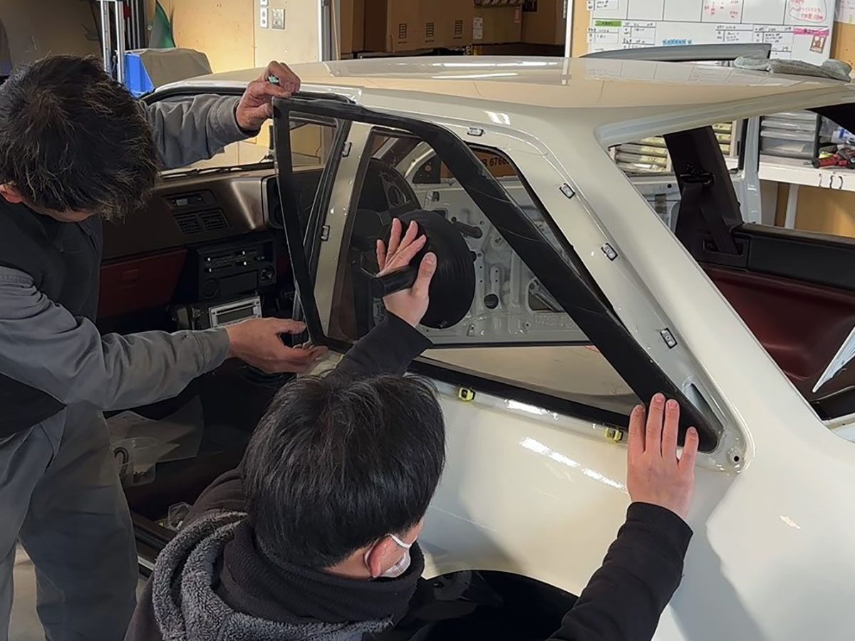 パーツの組み込み（後篇）｜AE86 1984 再生プロジェクト｜ソフト99