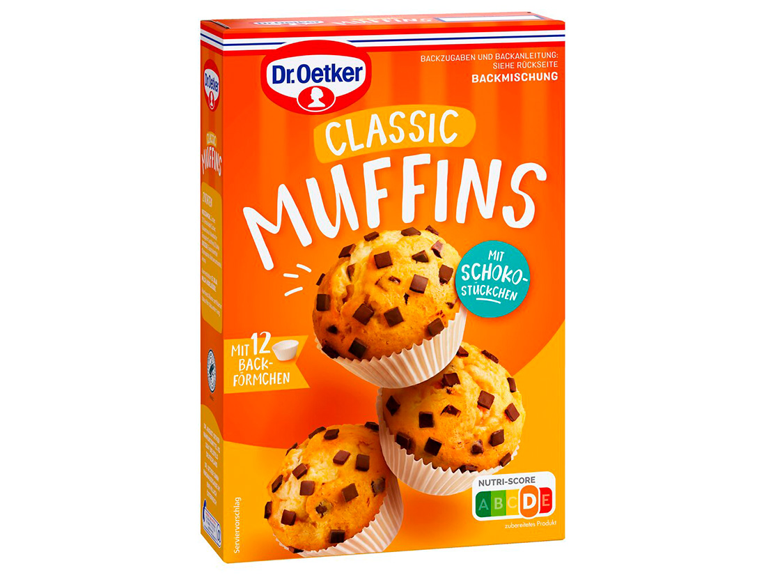 Dr.Oetker チョコチップマフィンキット | お菓子用ミックス粉 | お菓子