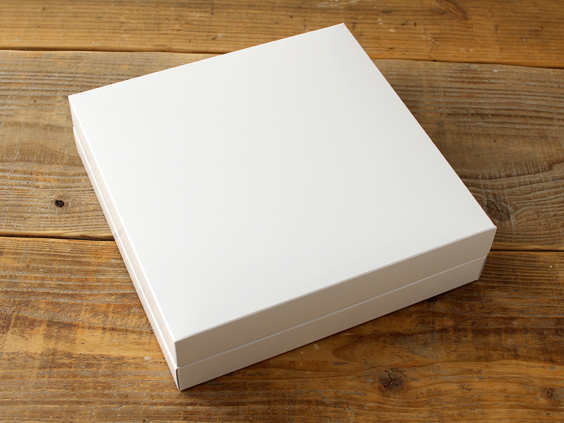 パッケージ中澤 ギフト箱 DG66 ホワイト #2416 | 無地のギフト箱