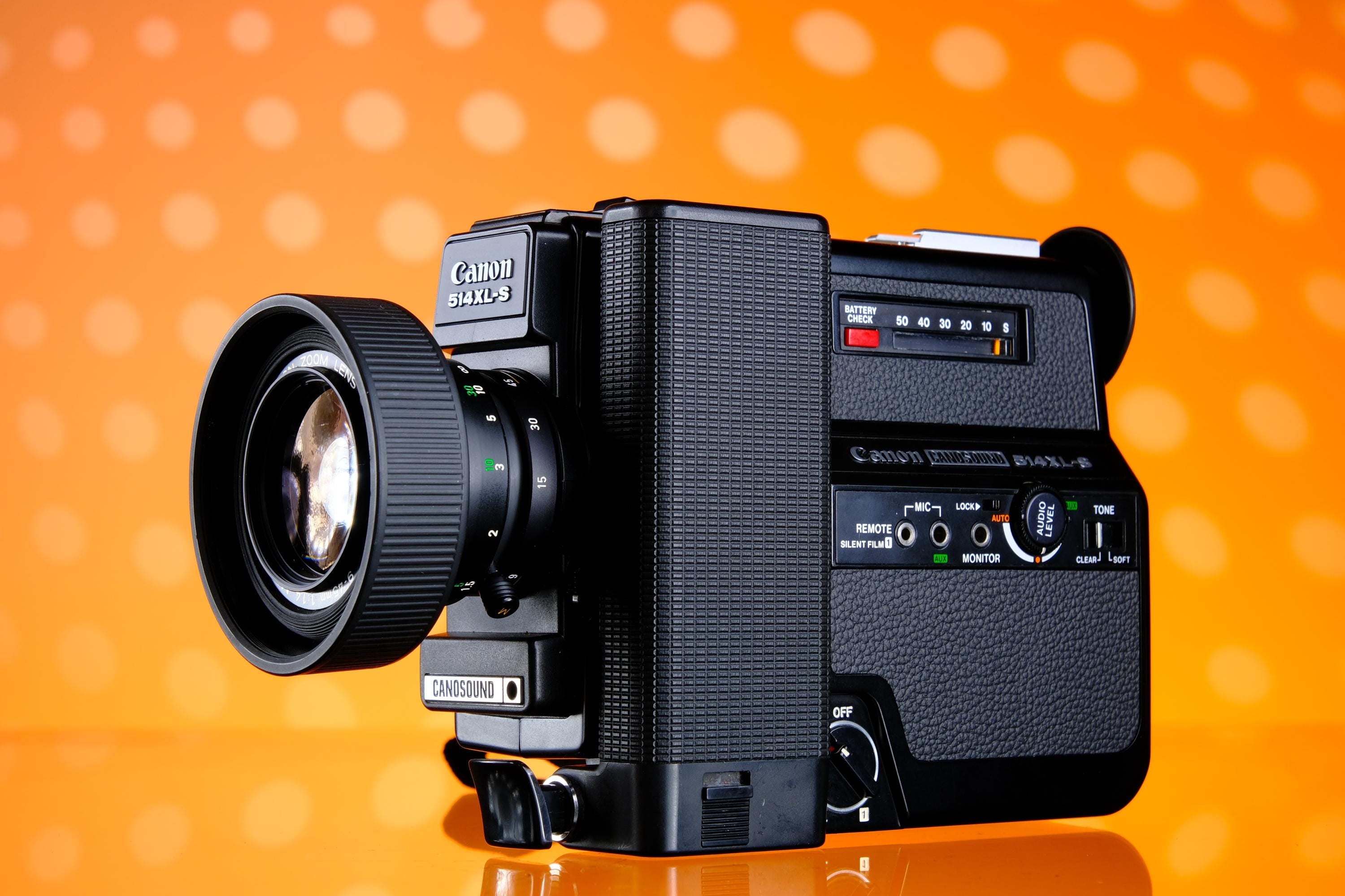 Canon Canosound 514XL-S Super 8mm Camera – Coastal Film Lab