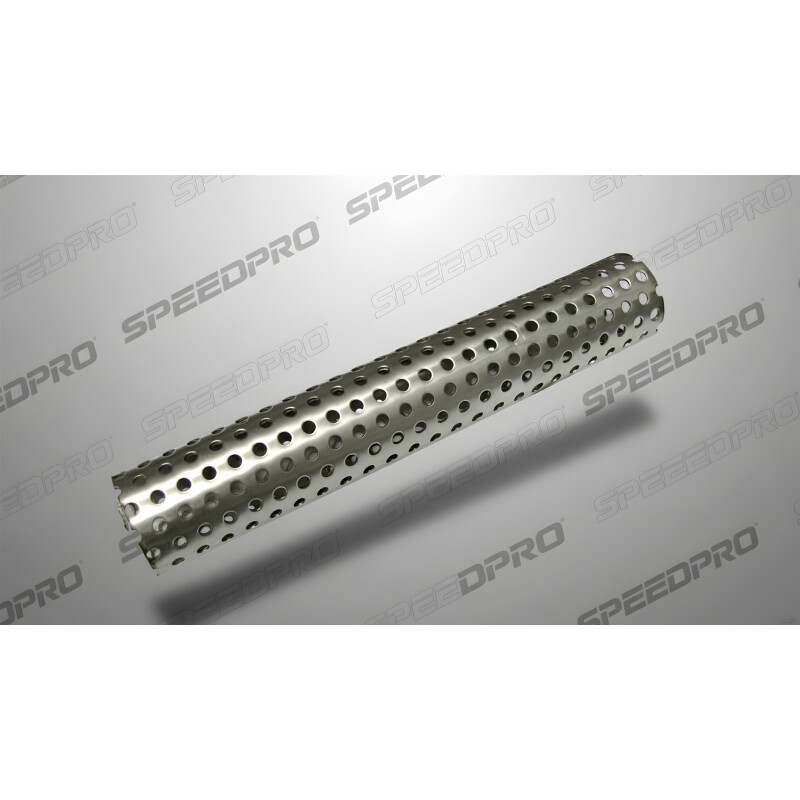 Lochblechrohr 50x 1.2 mm D 47,6 mm Länge 300mm (Dämpfer)
