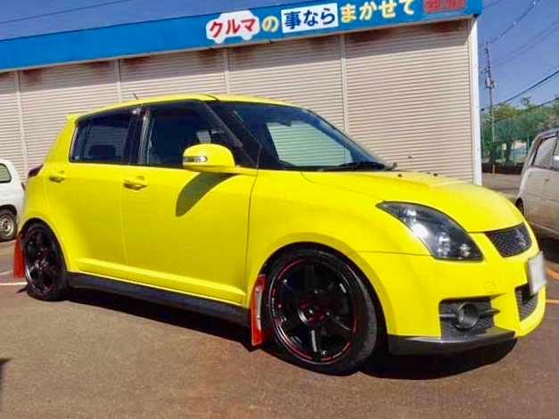 ZC31S スイフトスポーツ マッドフラップセット イエロー スイフト