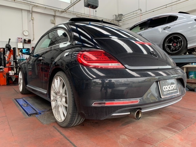 ◇Volkswagen The Beetle [16CBZ] KWサスペンションキット取付