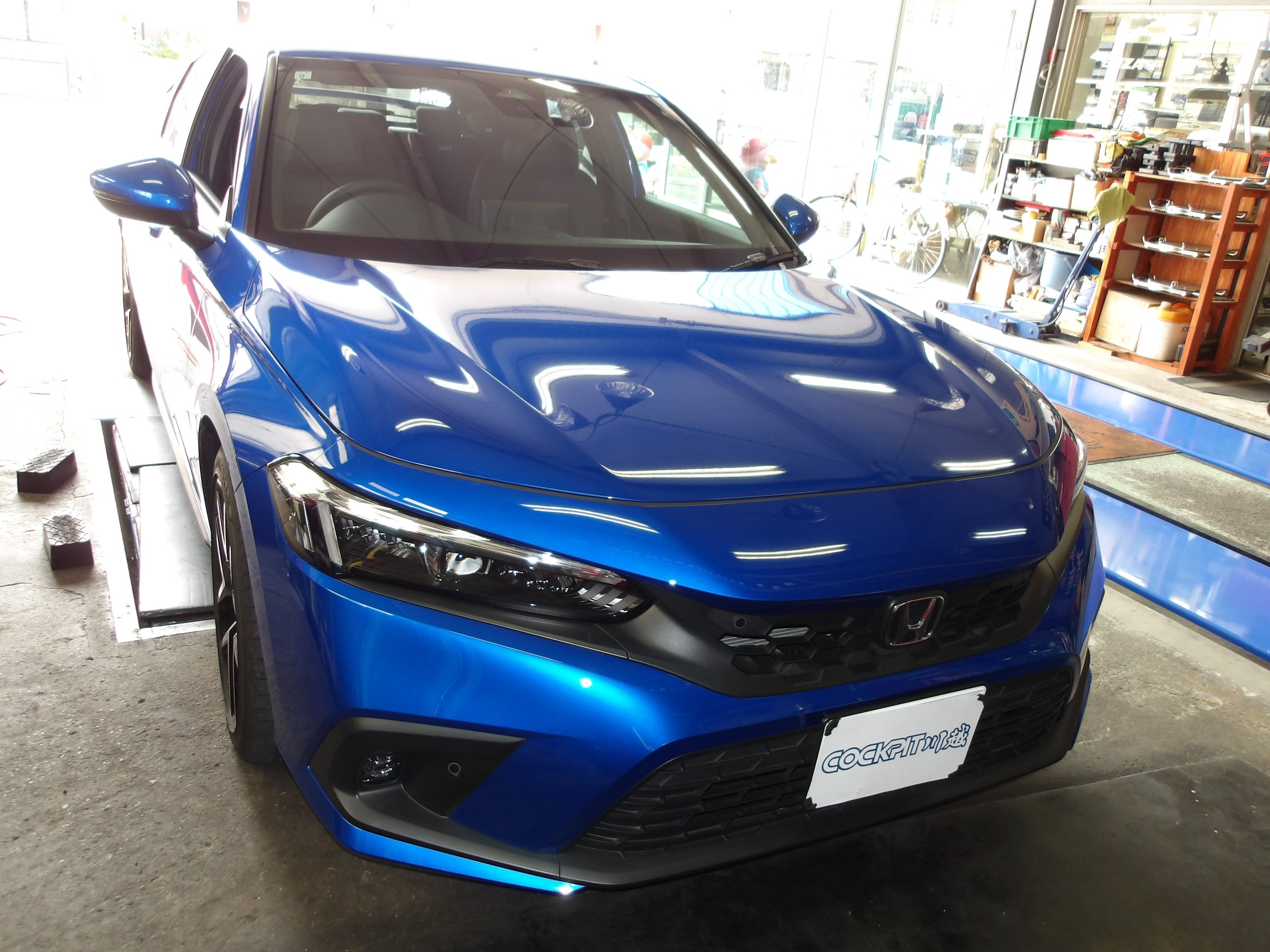 シビック（FL1）スプーン製ローダウンスプリング「プログレッシブ