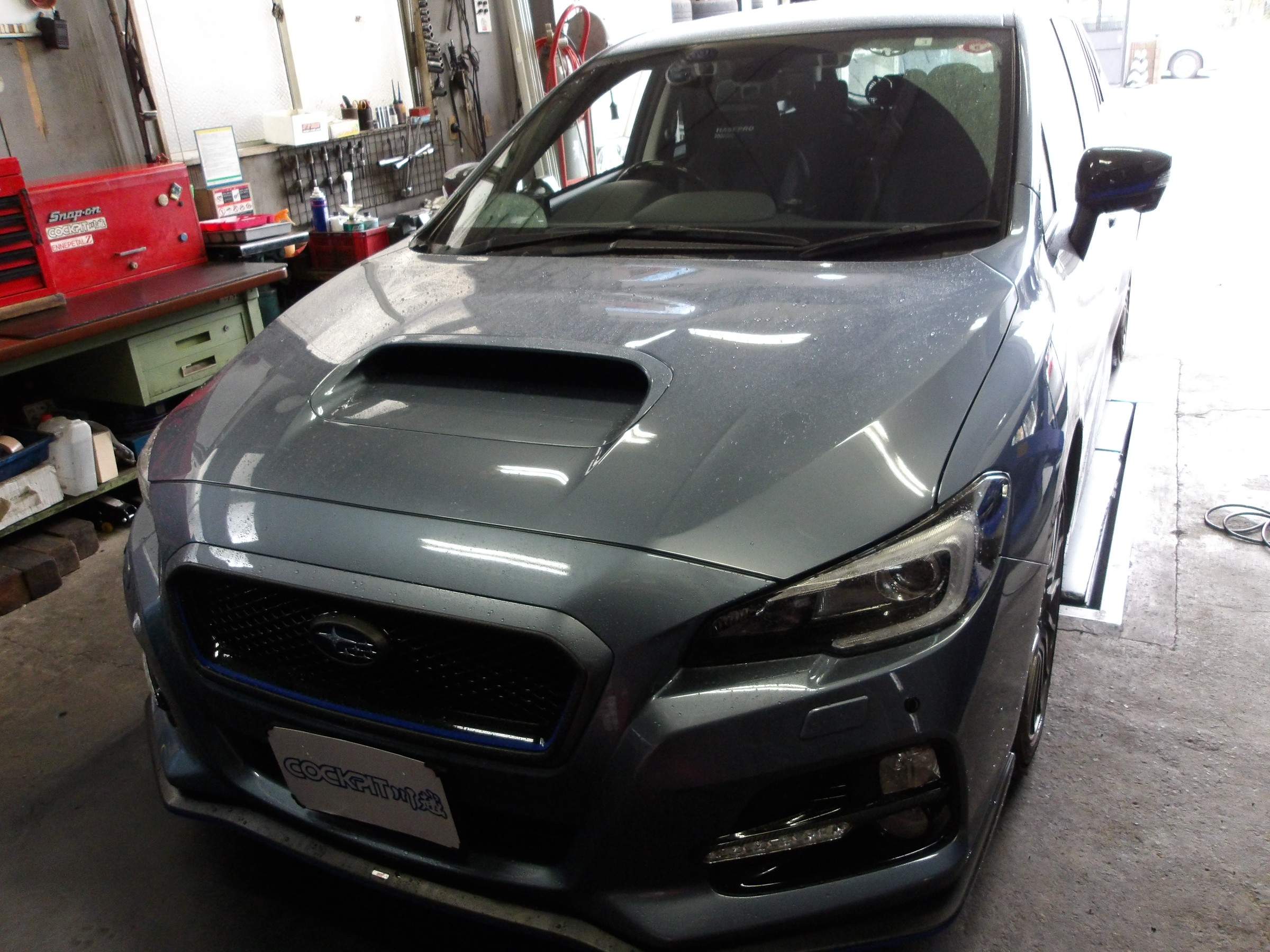 レヴォーグ（VMG）エナペタル製純正ビルシュタイン仕様変更（フロント