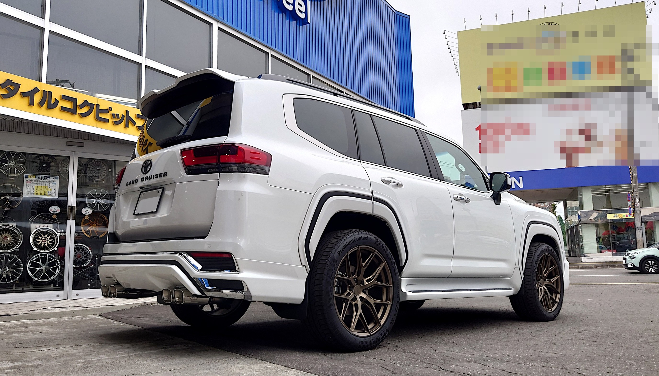 ガナドール Vertex 4WD/SUV (P.B.S搭載) マフラー の取付作業