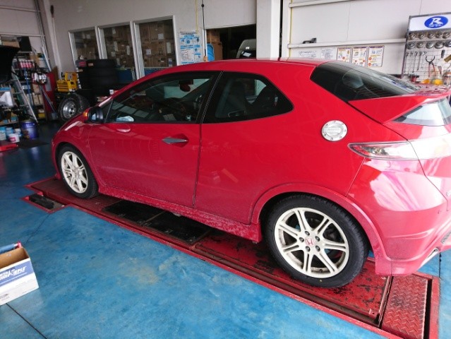 FN2シビックTYPE-Rユーロにクイックシフター取付 | ホンダ シビック