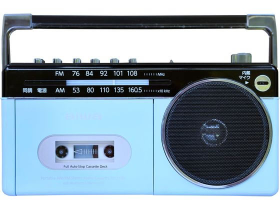 aiwa ラジオカセットプレーヤー GAA4-RCP0003(PB)が8,364円 通販