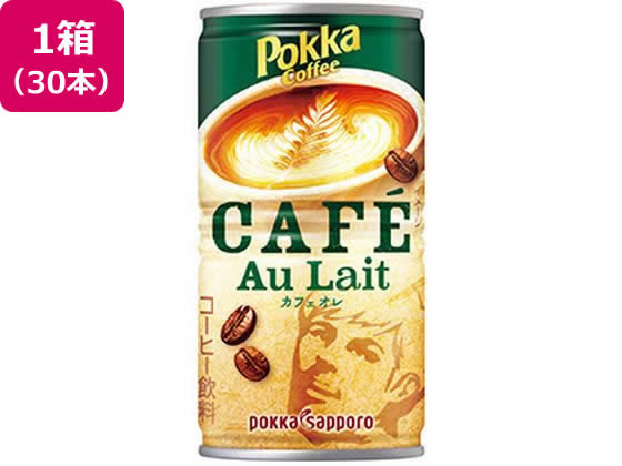 ポッカサッポロ ポッカコーヒー カフェオレ 缶 190g×30本が5,748円