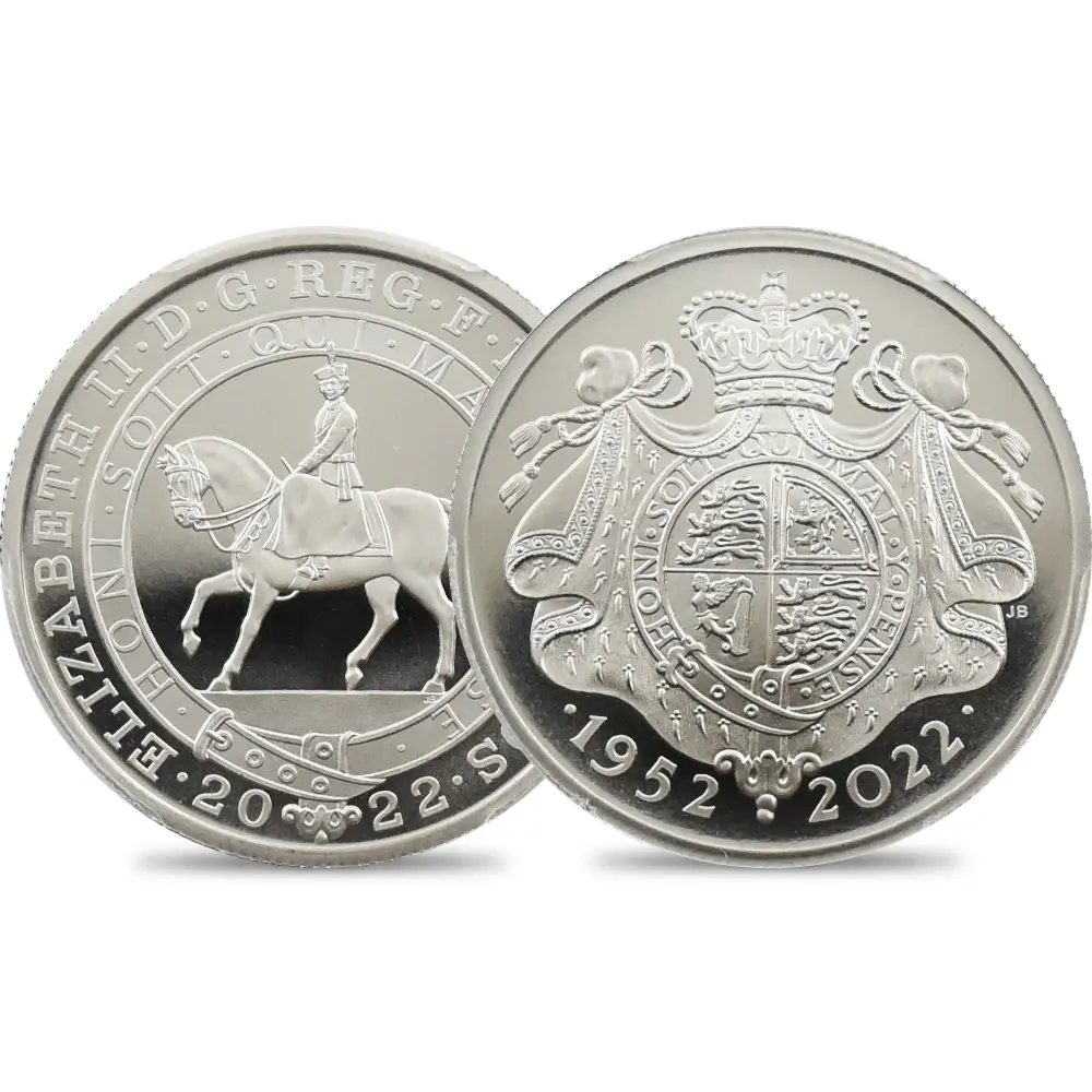 2022 エリザベス2世 即位70周年記念プラチナジュビリー 100ポンド1