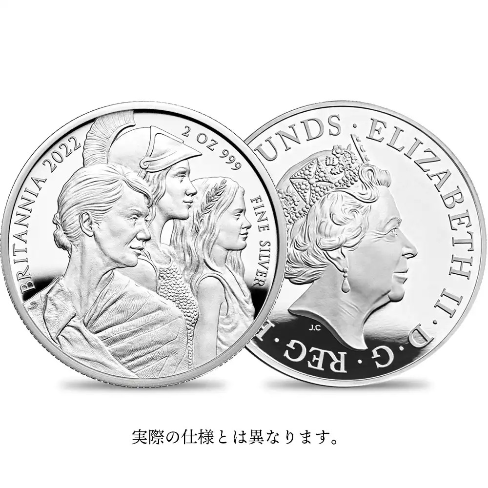 保証書付き重量1KG 英国500ポンド ブリタニア銀貨 保証書付き重量