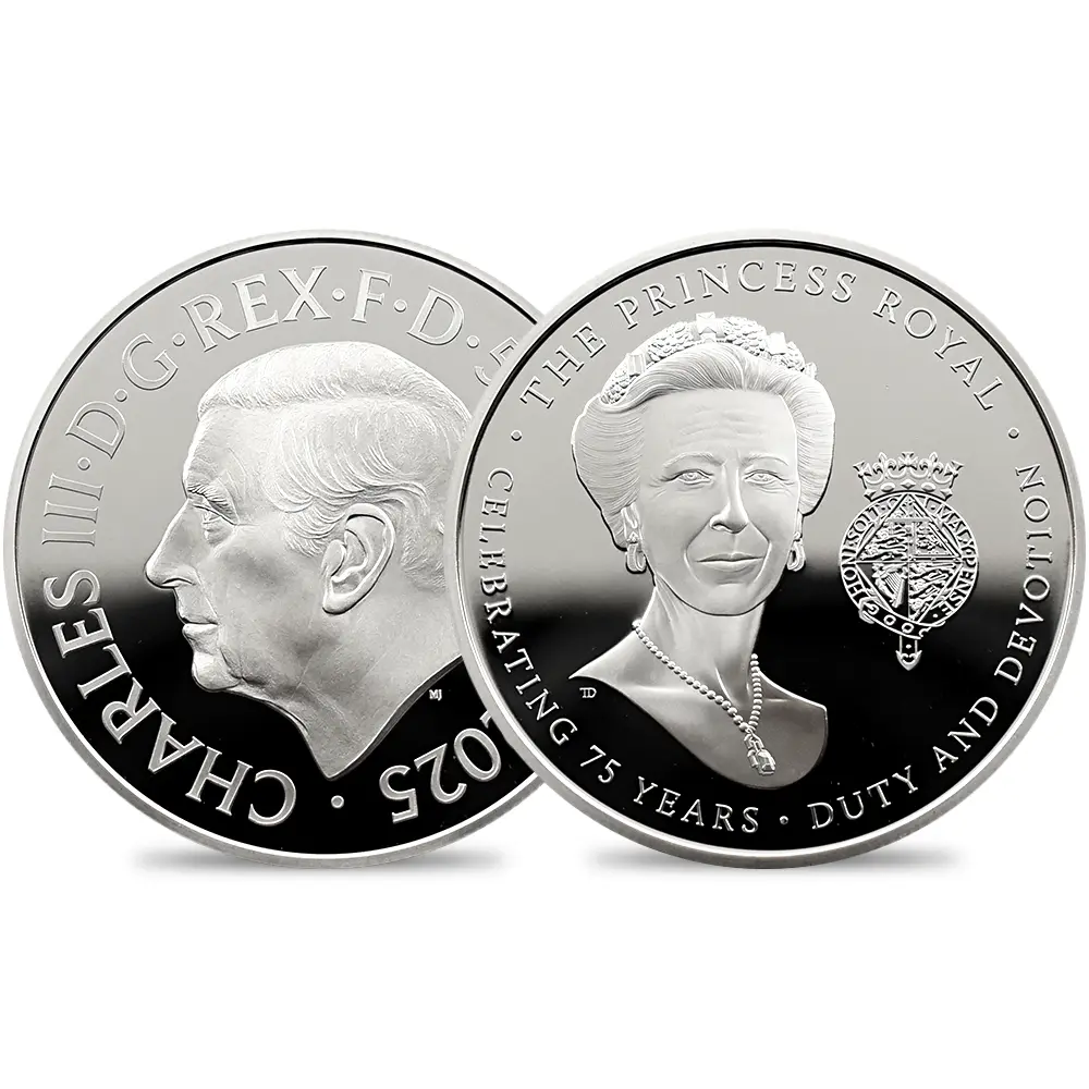 2025 チャールズ3世 プリンセスロイヤル・アン王女 誕生75周年記念 5