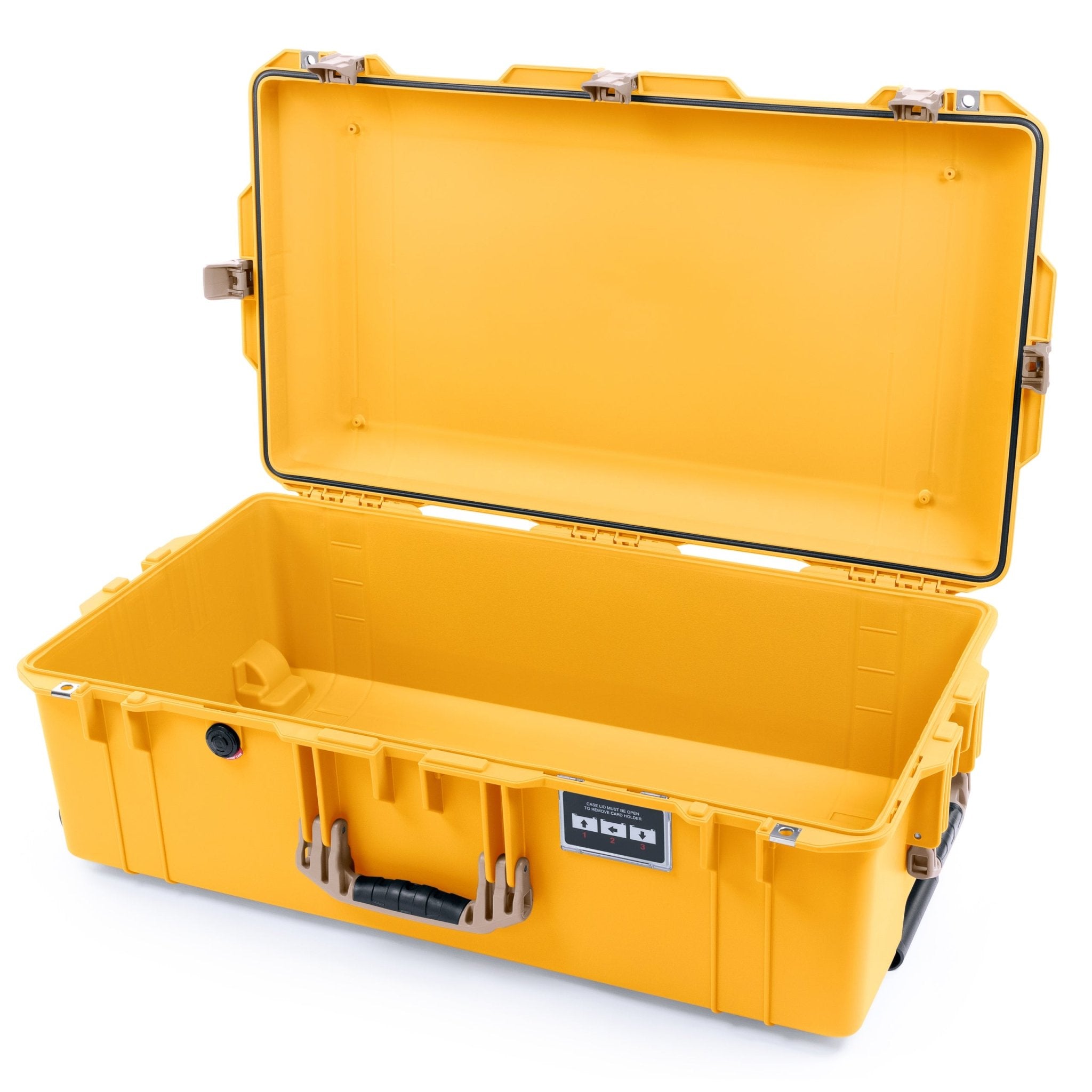 Pelican 1615 Air Case - Yellow & Desert Tan - ColorCase