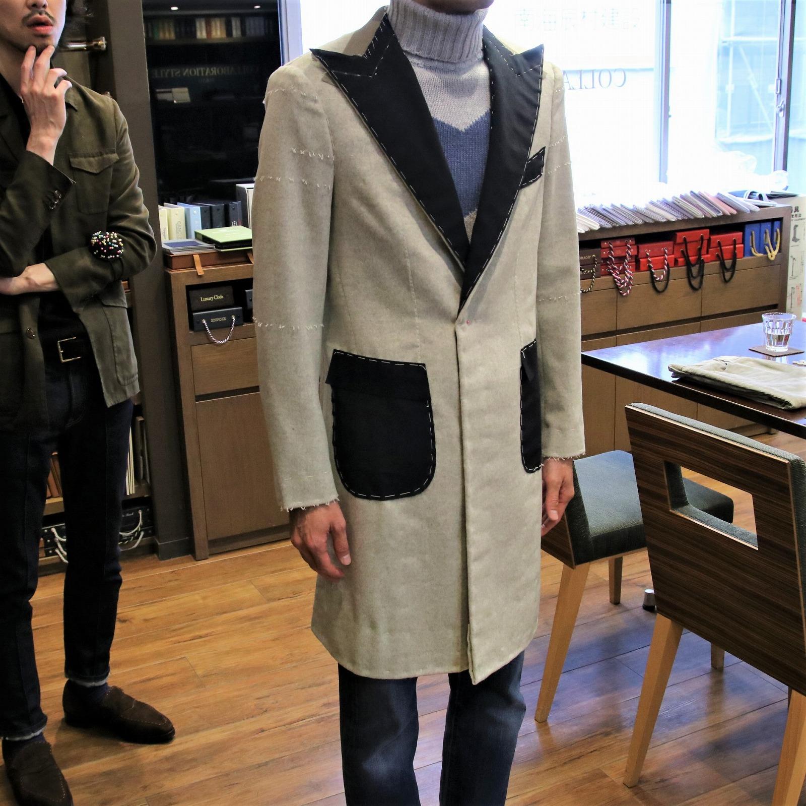オリジナリティ溢れる至極のビスポークコート