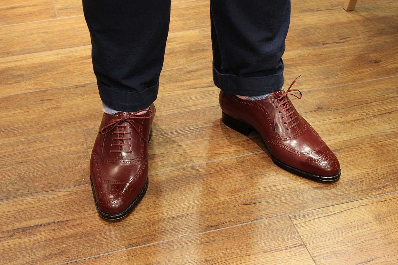 YUKI SHIRAHAMA BOTTIERビスポークシューズ ＜難しい足のお客様の1足目＞