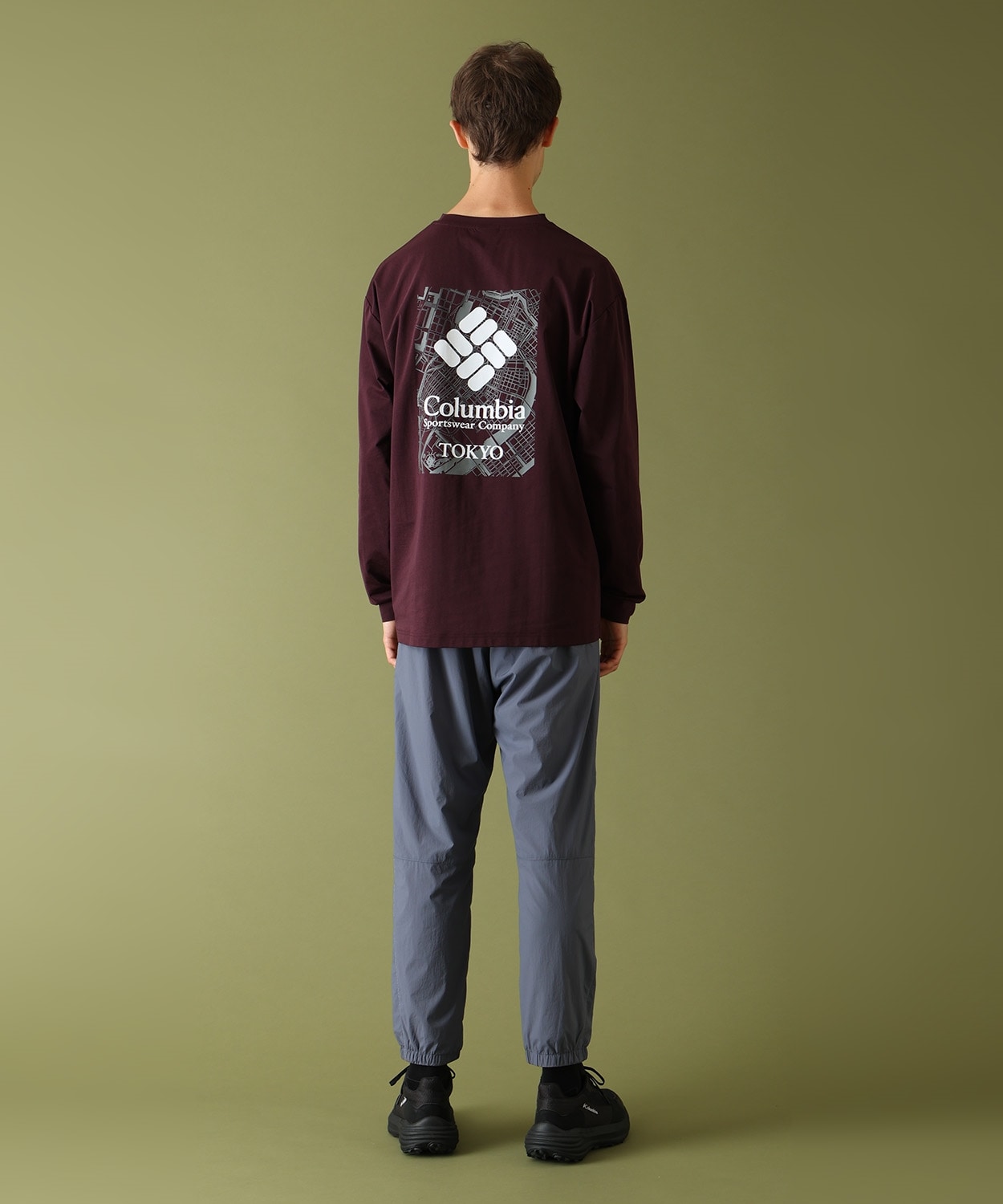 COLUMBIA BLACK LABEL】トーバートアベニューロングスリーブティー(S