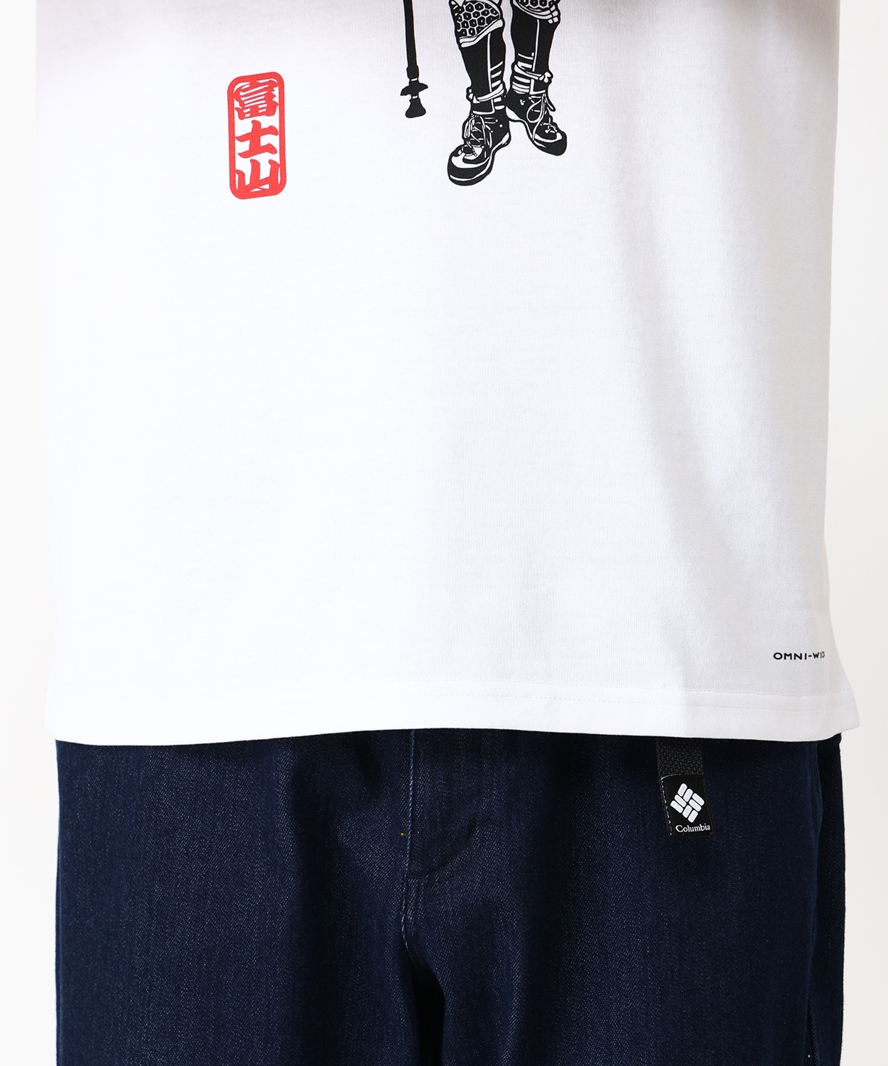 シルパインズグラフィックショートスリーブTシャツ(S Black Tokyo