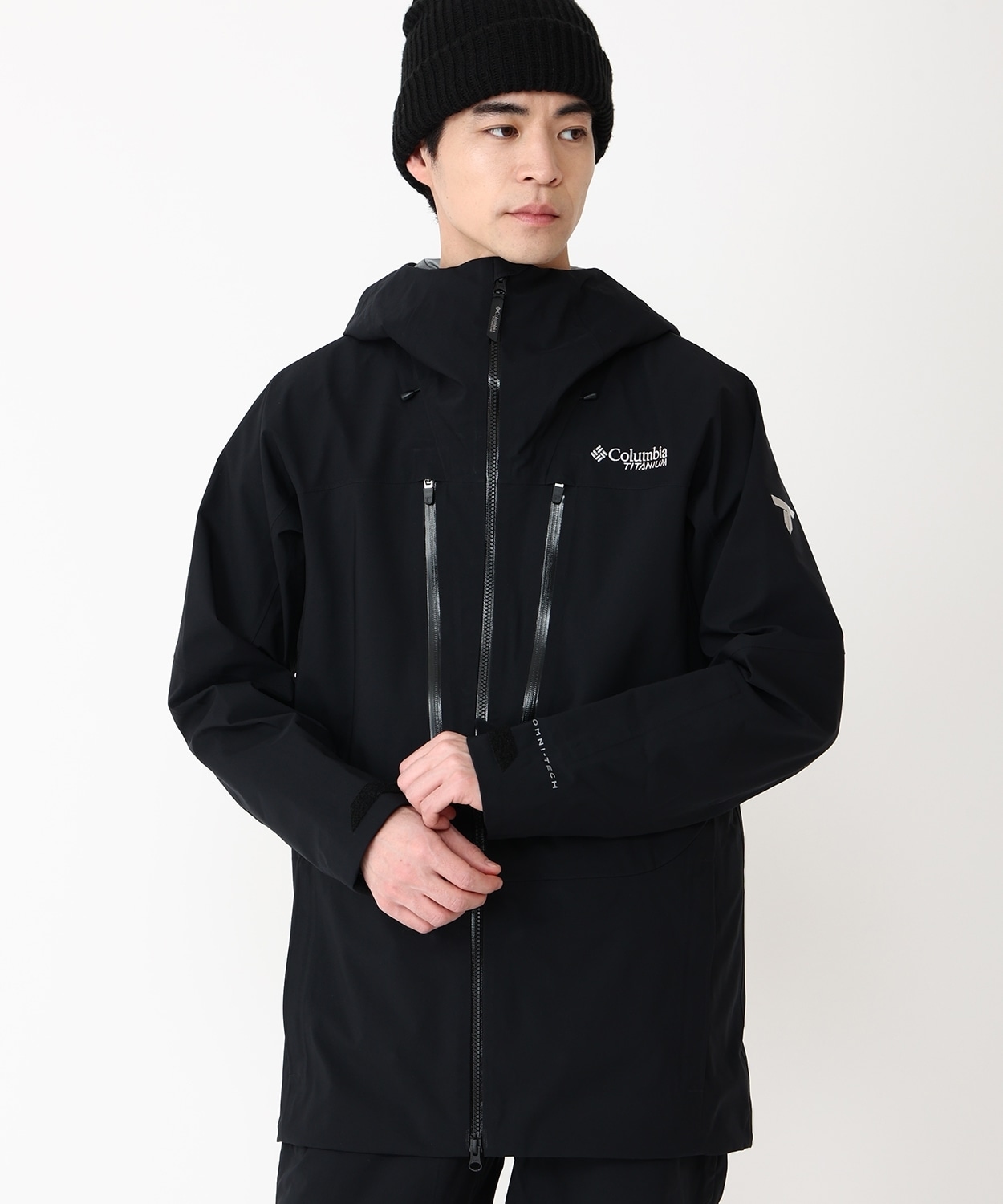 00s コロンビア Colombia パフジャケット シェルドシンチラ型 黒 00s