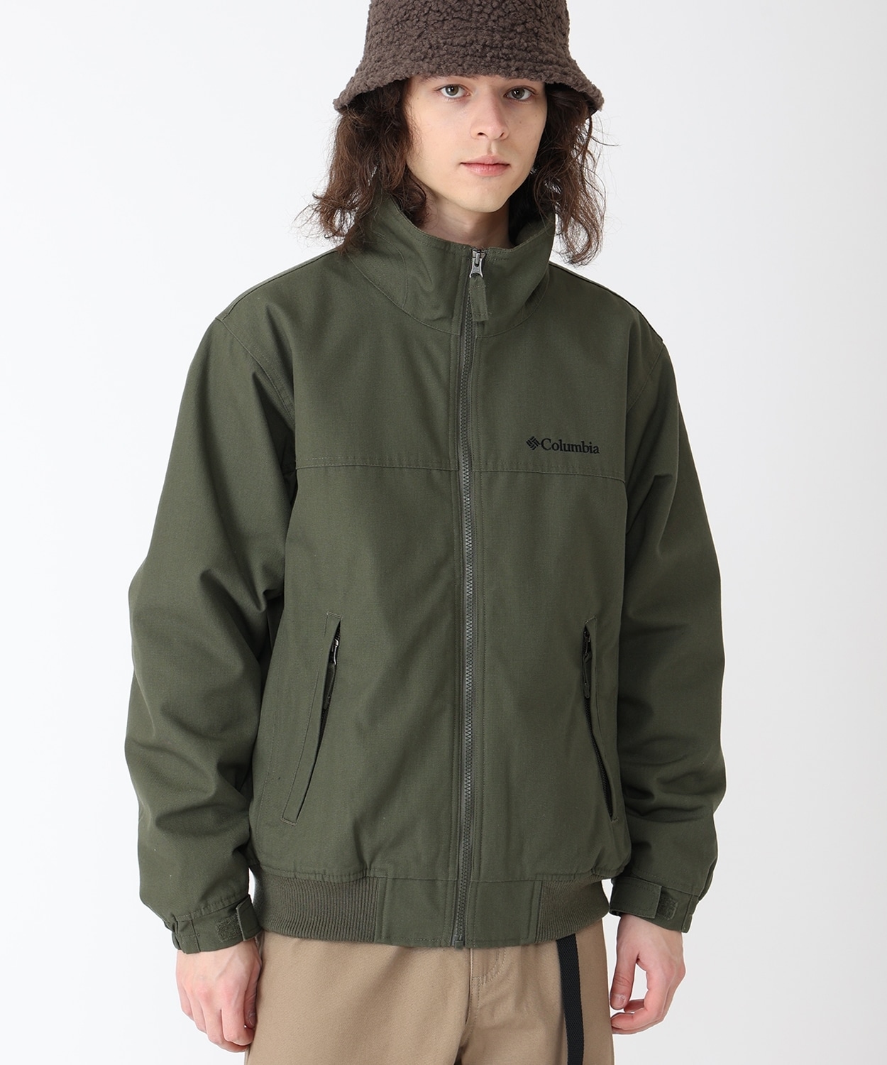 ロマビスタスタンドネックジャケット(XS Peatmoss)│コロンビア