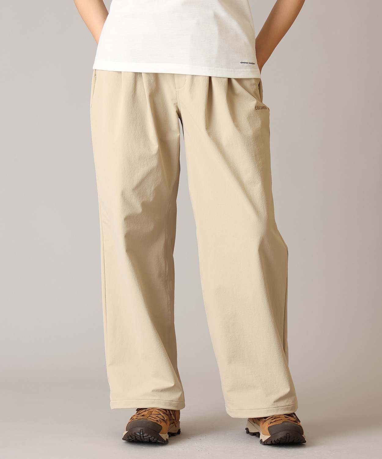 ウィメンズヤマジェニックワイドパンツ(S Ancient Fossil)│コロンビア