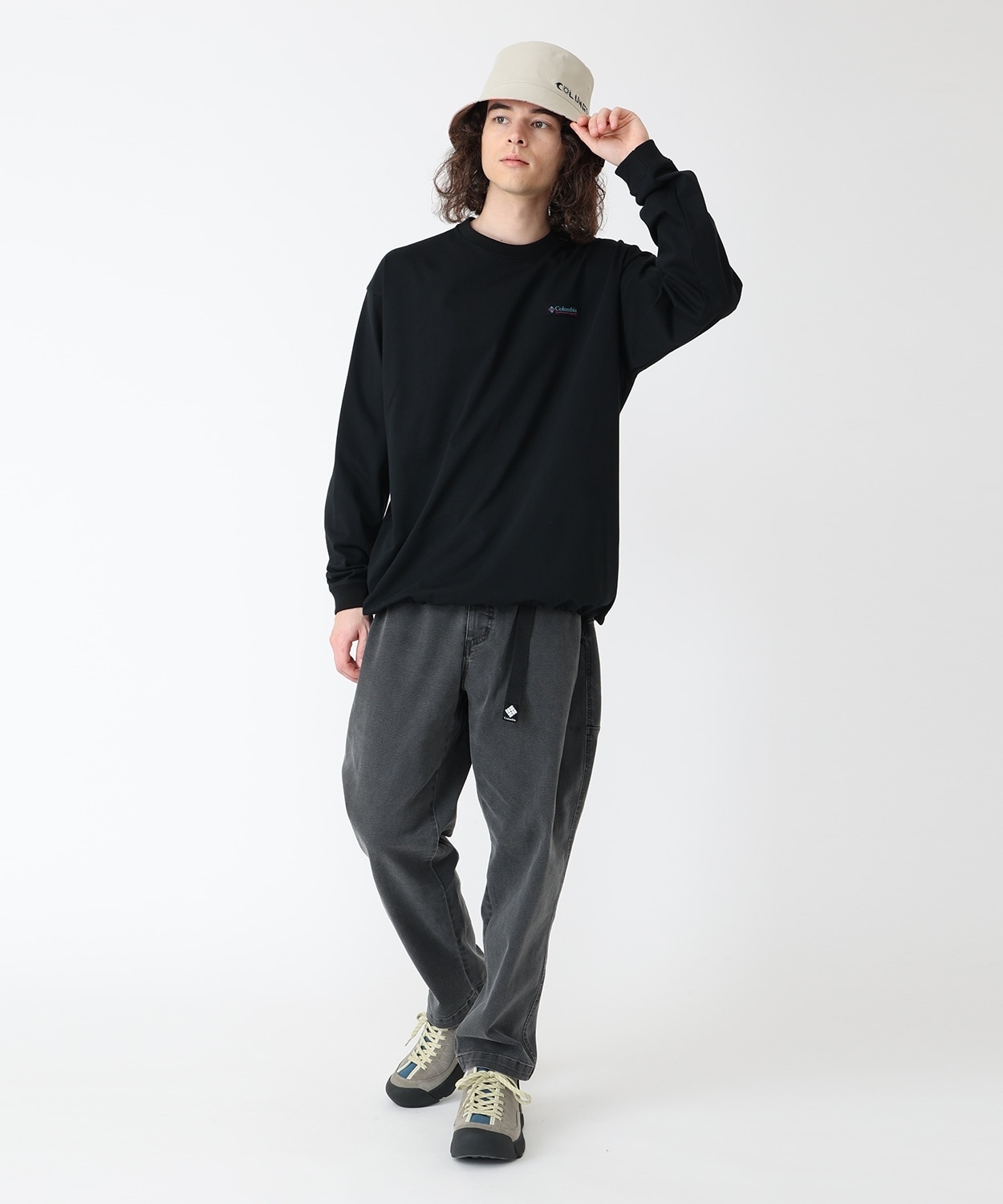 クロックドリバーロングスリーブティー(S Black)│コロンビア(Columbia