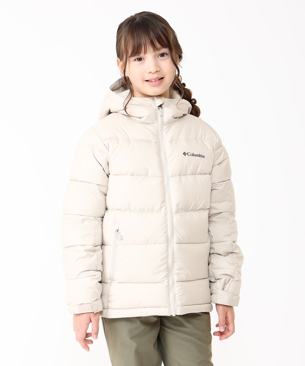 パイクレイクIIフーデッドジャケット(XXS Dark Stone)│コロンビア