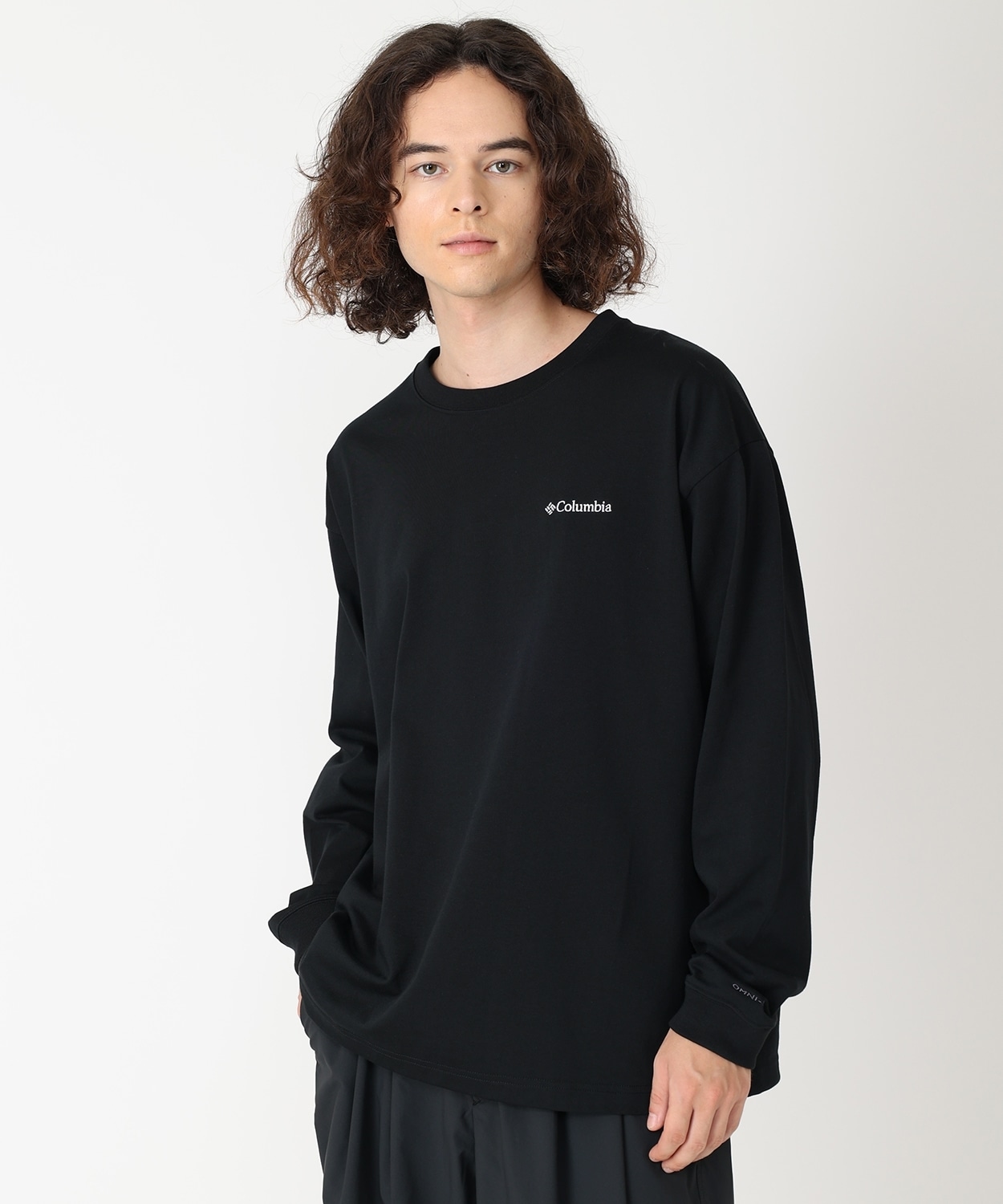 ロマビスタグラフィックロングスリーブTシャツ(XS Black)│コロンビア