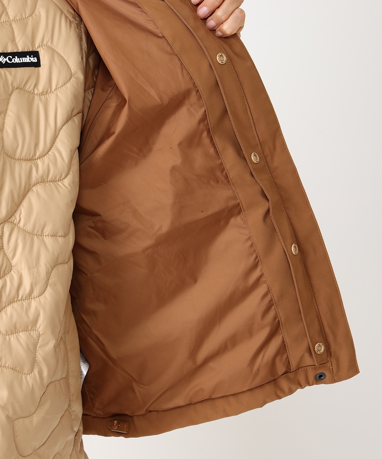 ウィメンズモンタラパークインターチェンジジャケット(S Camel Brown