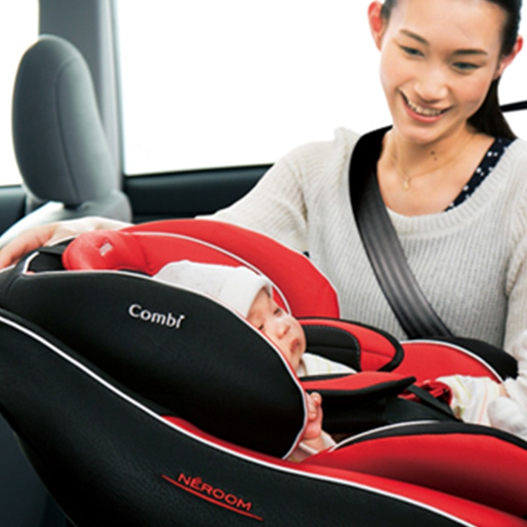 Combi チャイルドシート 赤 ミニマグランデCG-01G コンビ