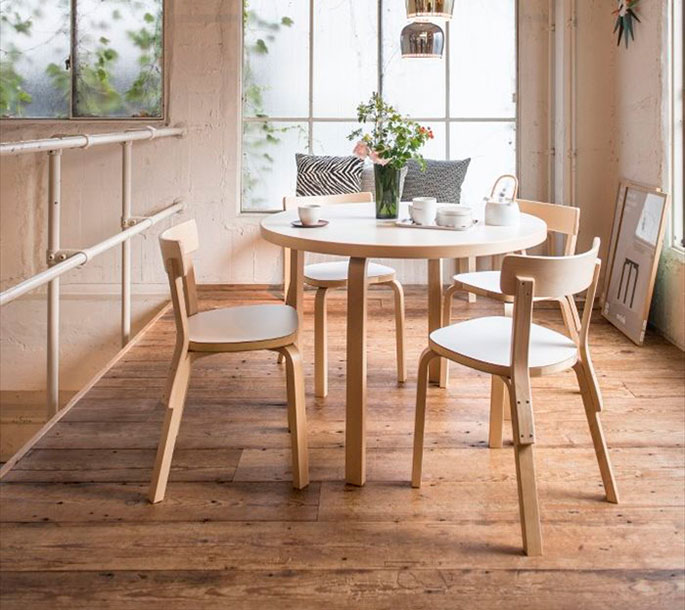 送料無料】【国内在庫仕様】Artek アルテック ダイニングテーブル 91