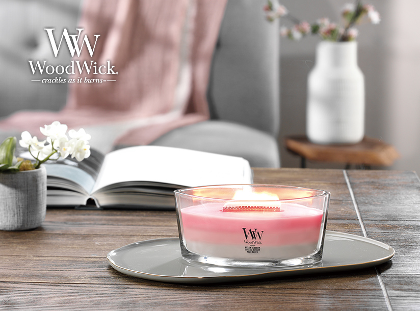 Wood Wick(ウッド ウィック) ハースウィック ホワイトティー