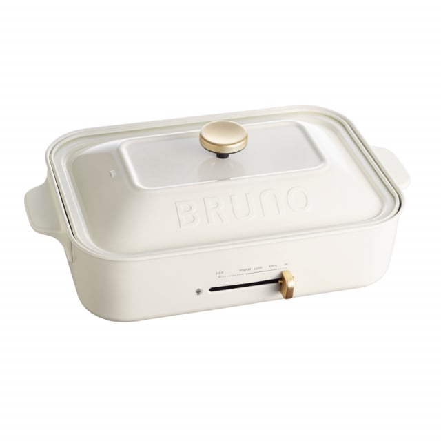 BRUNO(ブルーノ)コンパクトホットプレート ホワイト[BOE021-WH