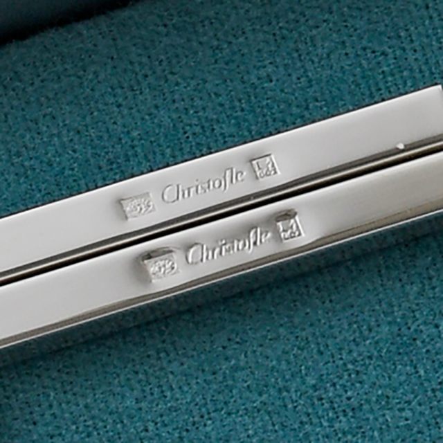 ⭐︎ クリストフル 2膳 クリスタル スワロフスキー ⭐︎ クリストフル