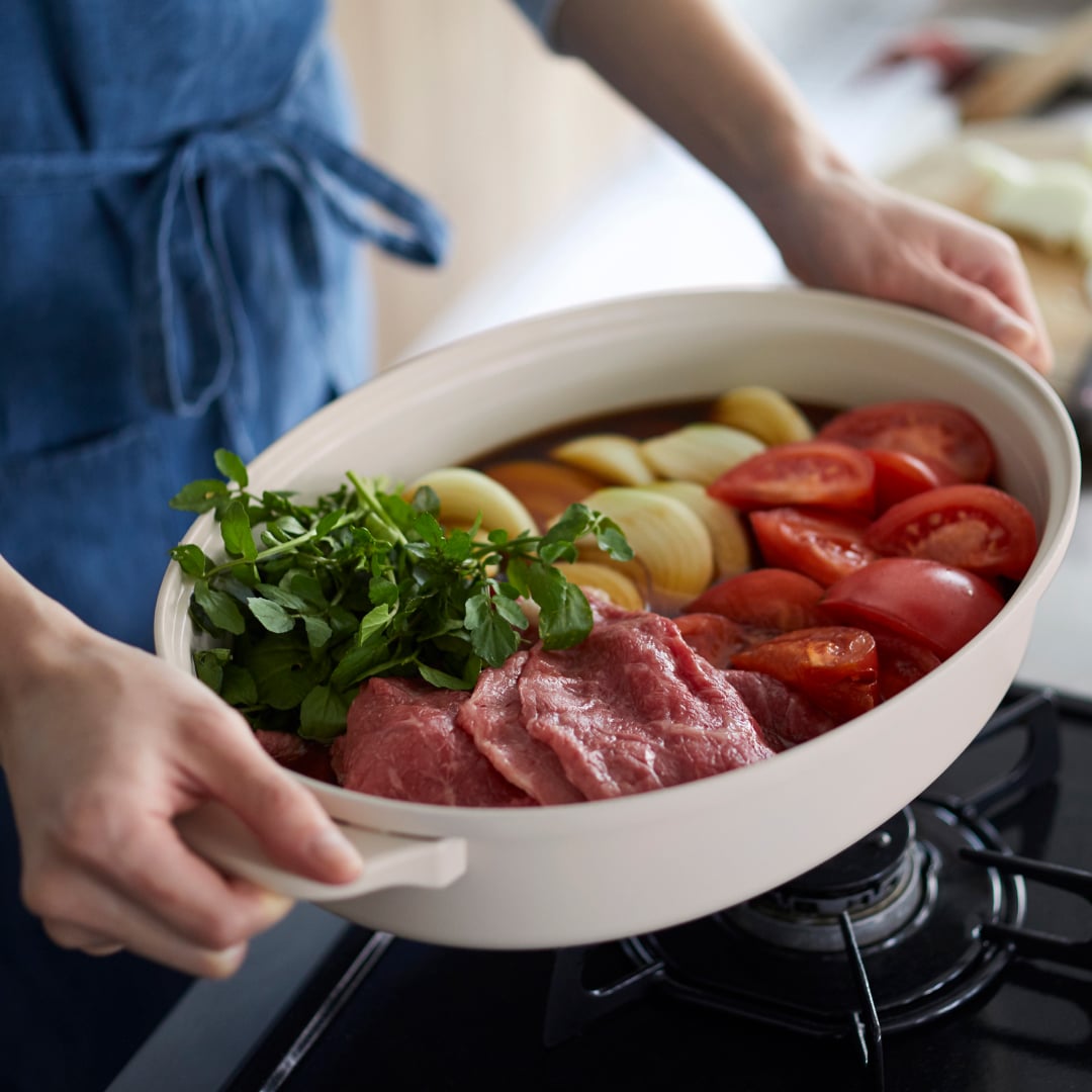 BRUNO(ブルーノ)オーバルホットプレート グレージュ[BOE053-GRG