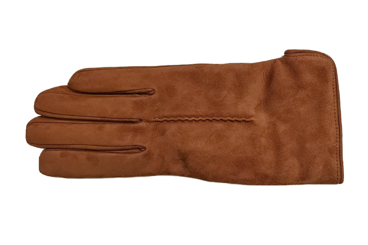 メローラ レディース手袋◇スウェード◇ブラウン/TAN《カシミア