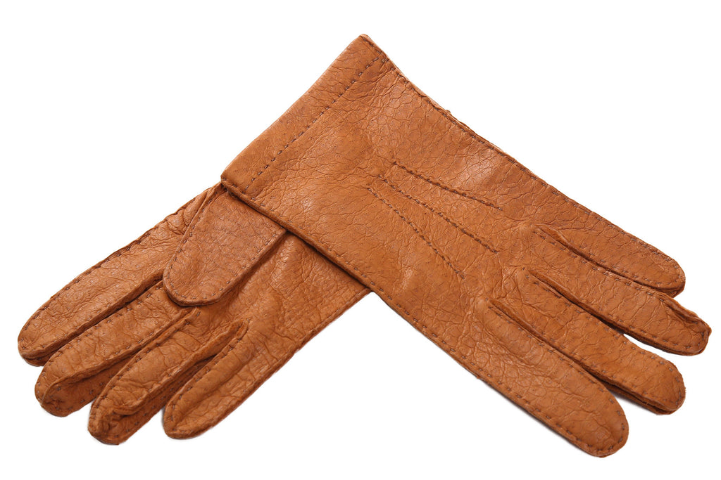 メローラ ペッカリーテラコッタ ライニングなし グローブ 革手袋 MEROLA