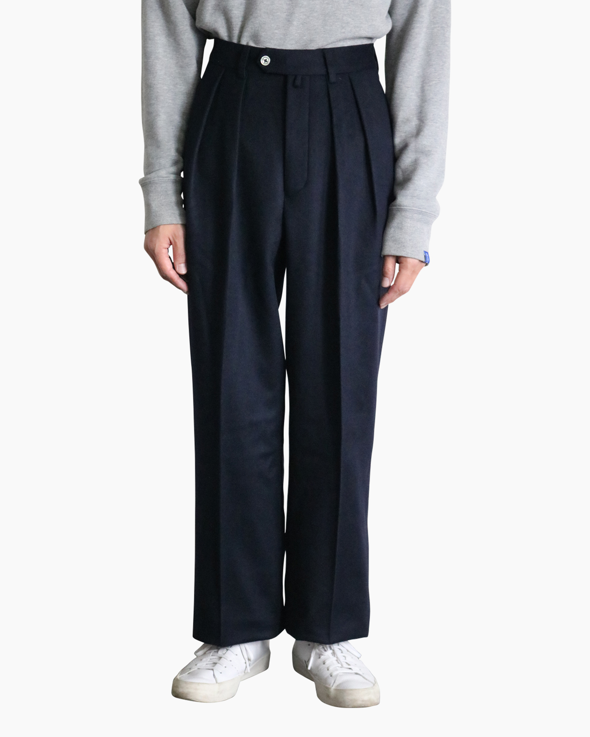 NEAT｜Wool Super Beaver｜WIDE - NAVY｜PRODUCT｜Continuer Inc