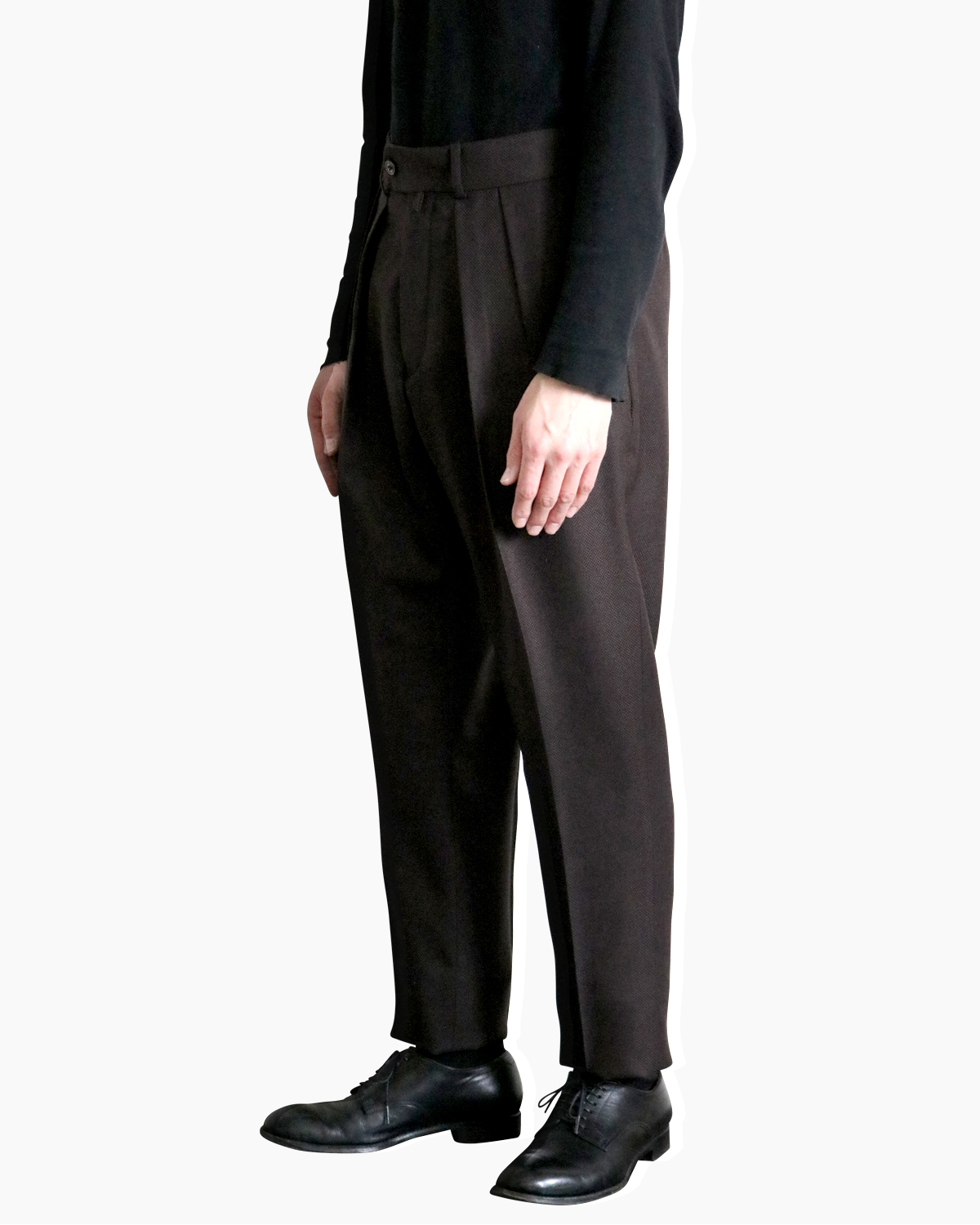 NEAT｜FOX BROTHERS Plain｜TAPERED - Brown｜PRODUCT｜Continuer Inc