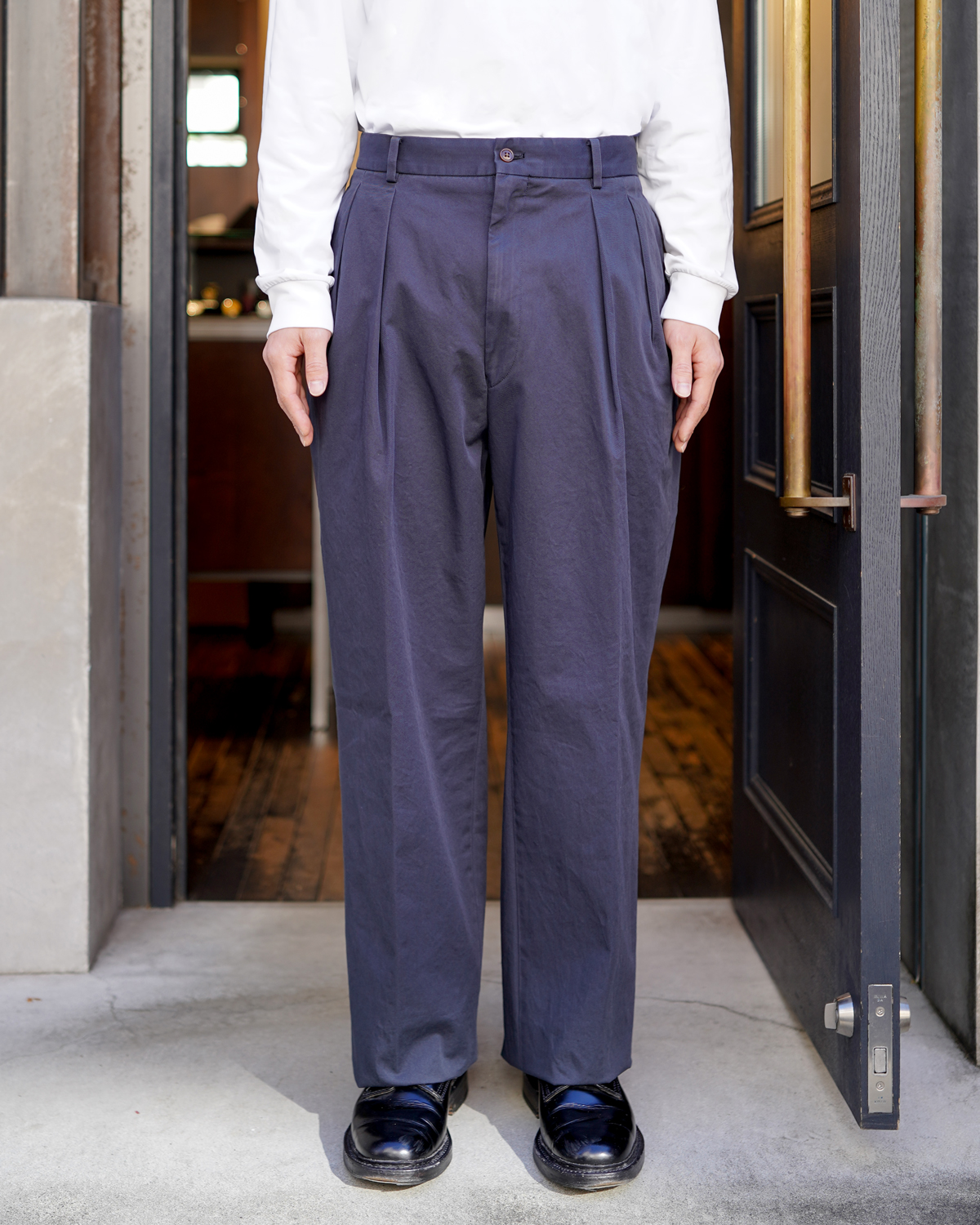 NEAT｜NEAT Chino - Navy｜PRODUCT｜Continuer Inc.｜メガネ