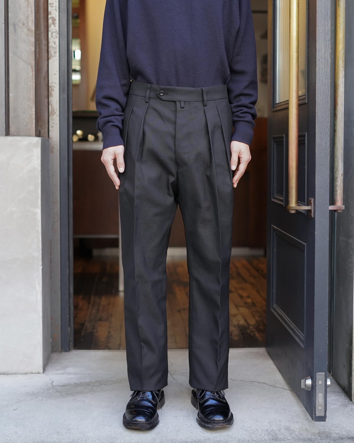 NEAT｜HOPSACK｜STANDARD - Black｜PRODUCT｜Continuer Inc.｜メガネ