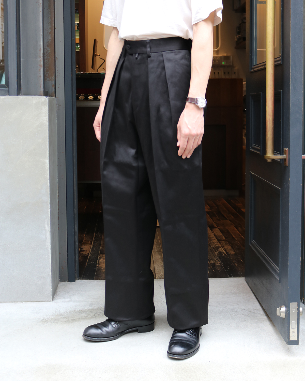 NEAT｜TURPAN SATIN｜WIDE - Black｜PRODUCT｜Continuer Inc.｜メガネ
