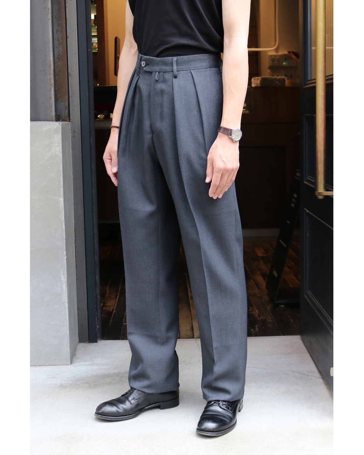 NEAT｜T/W Serge｜STANDARD - Grey｜PRODUCT｜Continuer Inc.｜メガネ