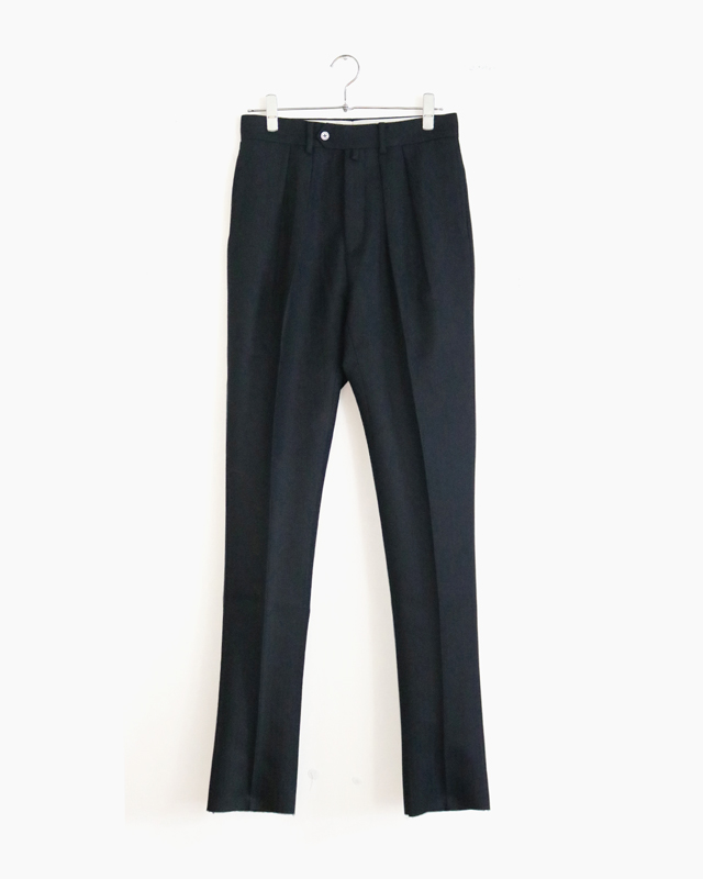 NEAT｜FOX BROTHERS WOOL HERRINGBONE｜WIDE - Black｜PRODUCT